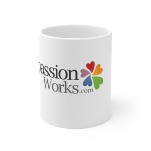 White ceramic mug 11oz